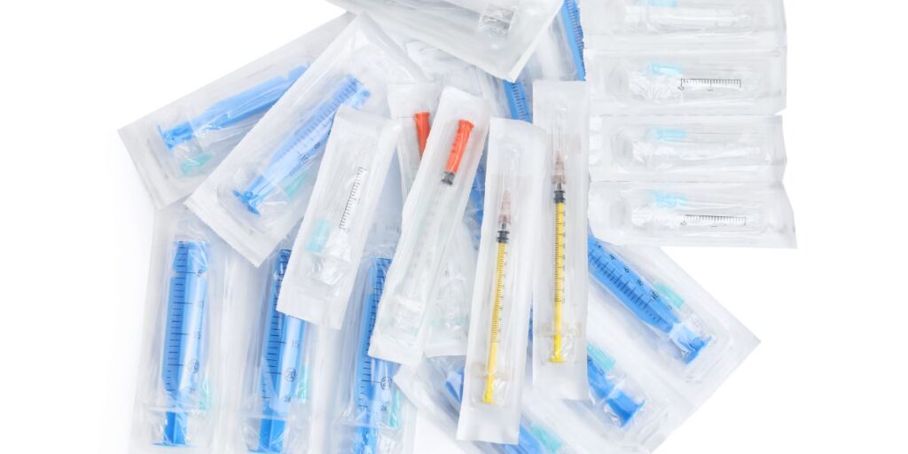 clean syringes