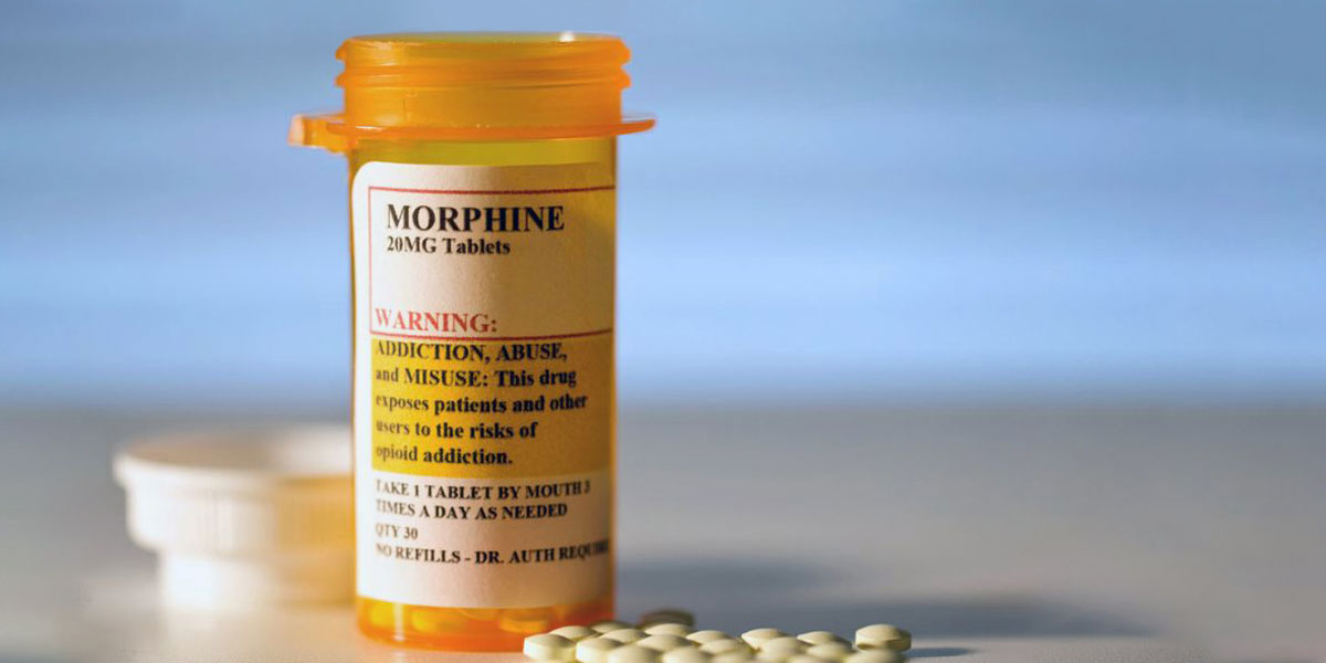 morphine addiction signs and withdrawal